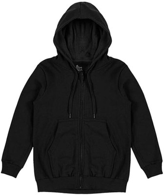 CRAZY VIBEZ Full Sleeve Solid Boys & Girls Sweatshirt