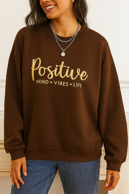 Nimoes Full Sleeve Printed Women Sweatshirt