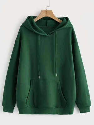 Prachikfashions Full Sleeve Solid Women Sweatshirt