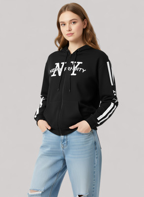 Elvia Full Sleeve Printed Women Sweatshirt