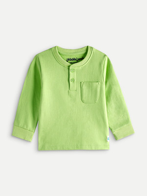 Chuckleberrie Full Sleeve Solid Baby Boys & Baby Girls Sweatshirt