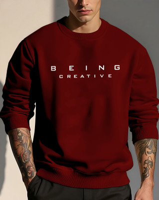 AUSK Full Sleeve Printed Men Sweatshirt