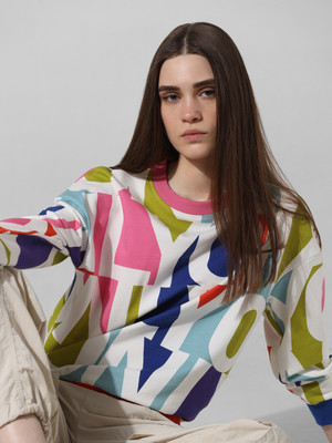 ONLY Full Sleeve Printed Women Sweatshirt