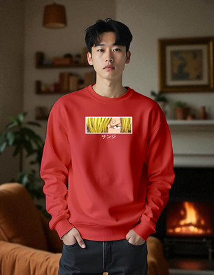flyind Full Sleeve Graphic Print Men Sweatshirt