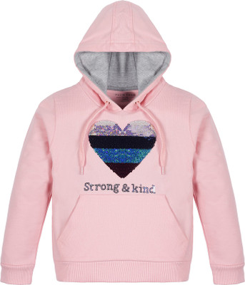 Plum Tree Full Sleeve Graphic Print Girls Sweatshirt