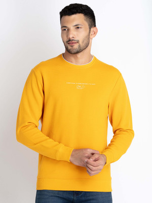 Status Quo Full Sleeve Solid Men Sweatshirt