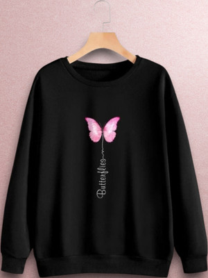 DRAXSTARS Full Sleeve Graphic Print Women Sweatshirt