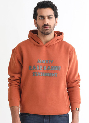 Rare Rabbit Full Sleeve Solid Men Sweatshirt