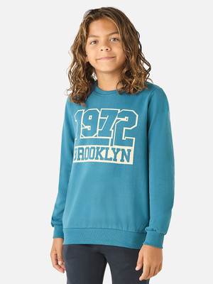 JUNIORS by Babyshop Full Sleeve Printed Girls Sweatshirt