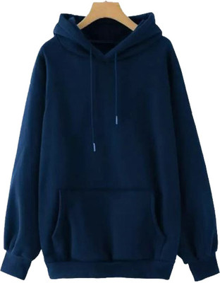 Majexic Full Sleeve Solid Men Sweatshirt