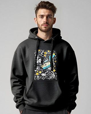 AUSK Full Sleeve Printed Men Sweatshirt
