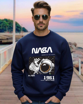 AUSK Full Sleeve Printed Men Sweatshirt