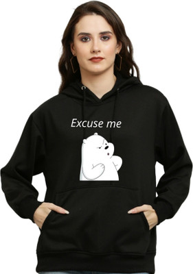 Be Crazy Full Sleeve Graphic Print Women Sweatshirt