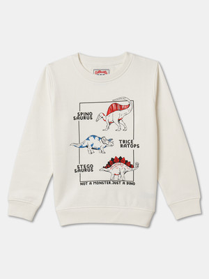 R&B Full Sleeve Graphic Print Boys Sweatshirt