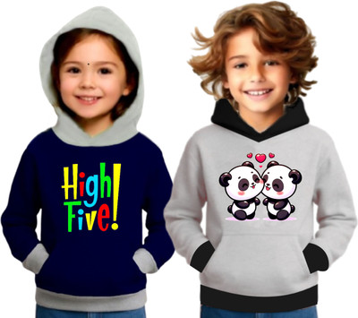Rithi Fashion Full Sleeve Printed Boys & Girls Sweatshirt