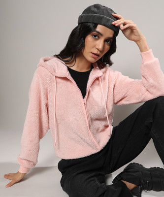 CAMPUS SUTRA Full Sleeve Solid Women Sweatshirt
