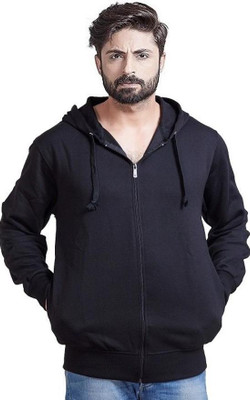 ADBUCKS Full Sleeve Solid Men Sweatshirt