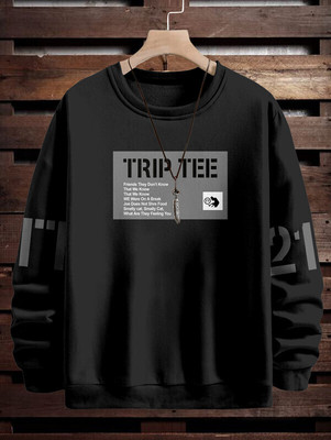 Triptee Full Sleeve Printed Men Sweatshirt