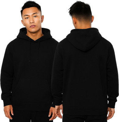 Xsware Full Sleeve Solid Men Sweatshirt