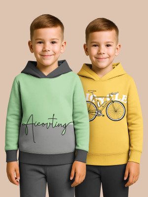Hellcat Full Sleeve Printed Boys Sweatshirt
