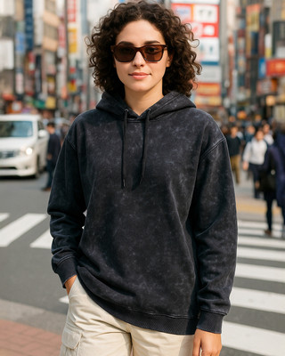 BEWAKOOF Full Sleeve Self Design Women Sweatshirt