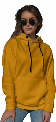 Arispo Full Sleeve Solid Women Sweatshirt