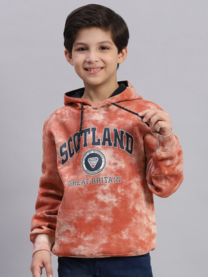 MONTE CARLO Full Sleeve Printed Boys Sweatshirt