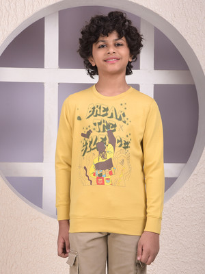 CRIMSOUNE CLUB Full Sleeve Graphic Print Boys Sweatshirt