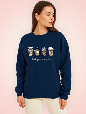 Elite Full Sleeve Printed Women Sweatshirt