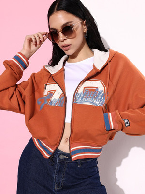 Roadster Full Sleeve Printed Women Sweatshirt