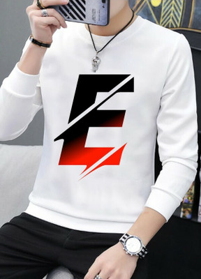 KRYONIX Solid Men Round Neck Silver T-Shirt