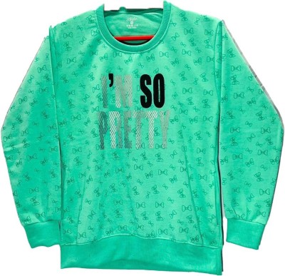 jaisren Full Sleeve Printed Girls Sweatshirt