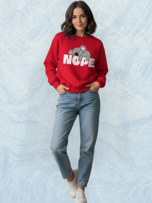 Stylezone Full Sleeve Self Design Women Sweatshirt