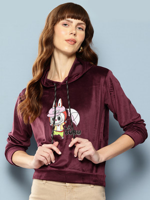 Aarika Full Sleeve Printed Women Sweatshirt