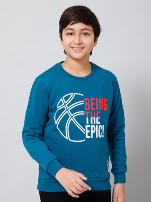 PROVOGUE Full Sleeve Graphic Print Boys Sweatshirt