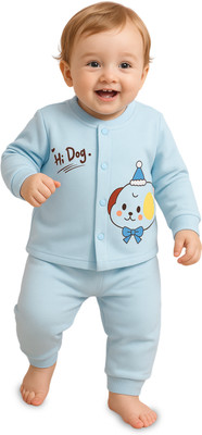 Luay Baby Boys & Baby Girls Casual Sweatshirt Track Pants(Blue)