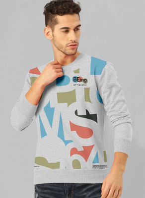 Triptee Full Sleeve Solid Men Sweatshirt