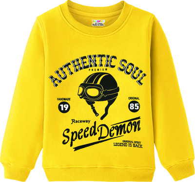 Kuchipoo Full Sleeve Printed Boys Sweatshirt
