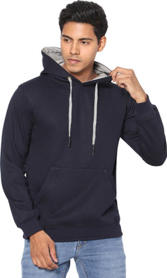 TCI Full Sleeve Solid Men Sweatshirt