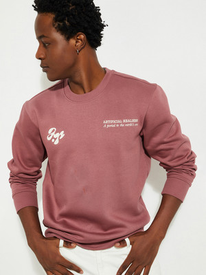 MAX Full Sleeve Solid Men Sweatshirt