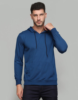 INKKR Full Sleeve Solid Men Sweatshirt
