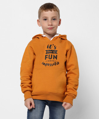instafab Full Sleeve Self Design Boys Sweatshirt