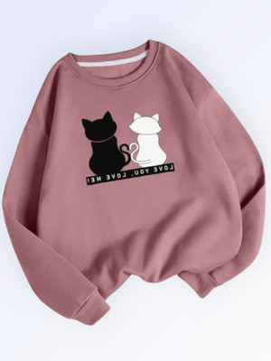 Draxstar Premi Full Sleeve Printed Women Sweatshirt