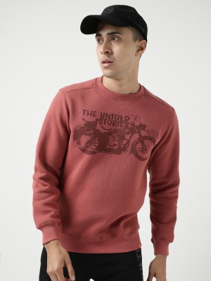 Wildcraft Full Sleeve Graphic Print Men Sweatshirt