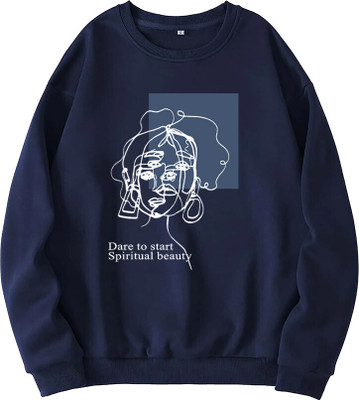 Shayash Collection Full Sleeve Graphic Print Men Sweatshirt