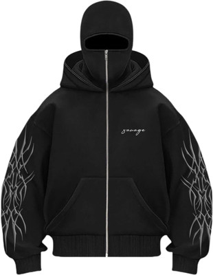 Be Savage Full Sleeve Printed Men Sweatshirt