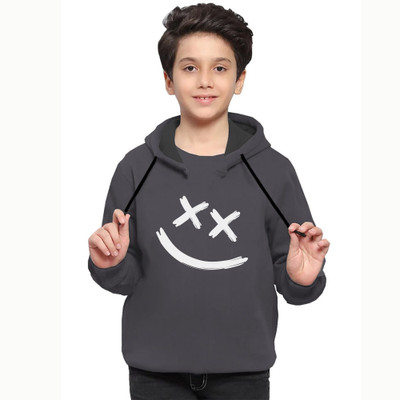 SKGarment Full Sleeve Graphic Print Boys Sweatshirt