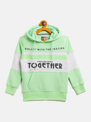 DUKE Full Sleeve Color Block Boys Sweatshirt