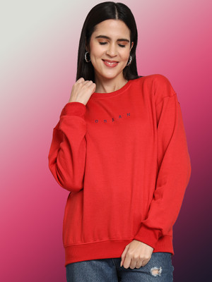 OBAAN Full Sleeve Printed Women Sweatshirt