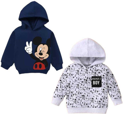 Mimmy Kids Full Sleeve Printed Baby Boys & Baby Girls Sweatshirt